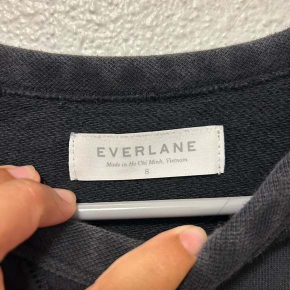 Everlane Black 100% Human Sweater in a size small - Picture 3 of 5